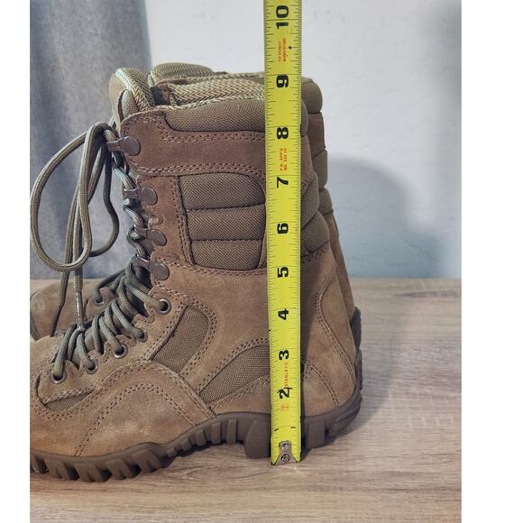 Tactical Research Belleville Khyber Hot Weather Boots TR550 Men's 4 Brown Combat - Picture 5 of 11